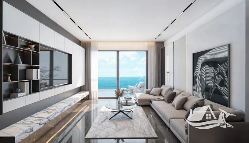 Prodej bytu 2+kk, Agios Amvrosios Keryneias, Kypr, 52 m2