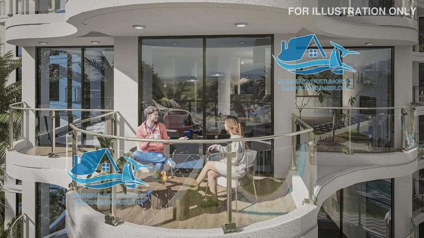 Prodej bytu 1+kk, Trikomo, Kypr, 45 m2