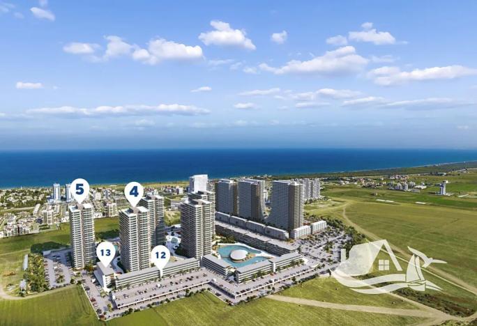 Prodej bytu 3+kk, Trikomo, Kypr, 76 m2