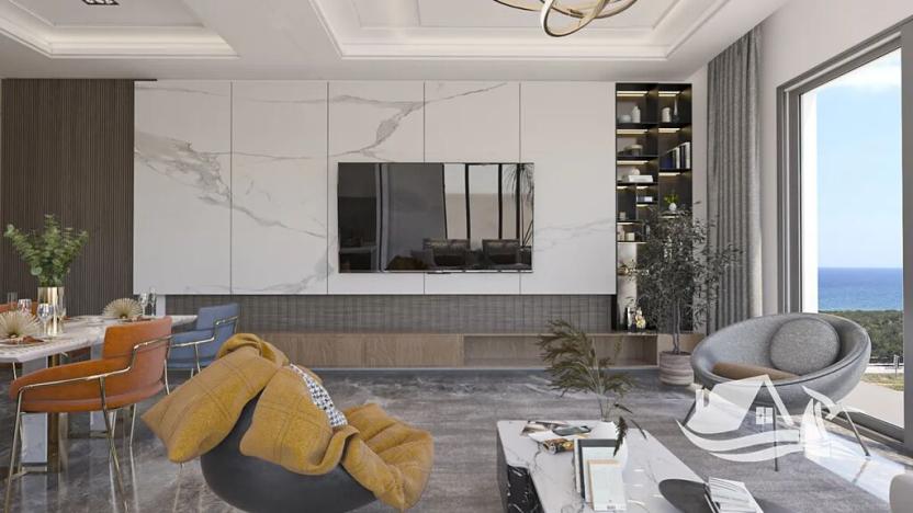 Prodej bytu 2+kk, Trikomo, Kypr, 64 m2