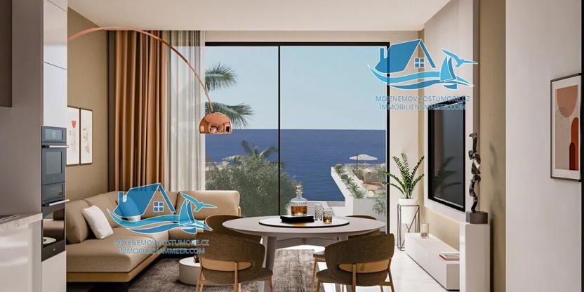 Prodej bytu 2+kk, Agios Amvrosios Keryneias, Kypr, 60 m2