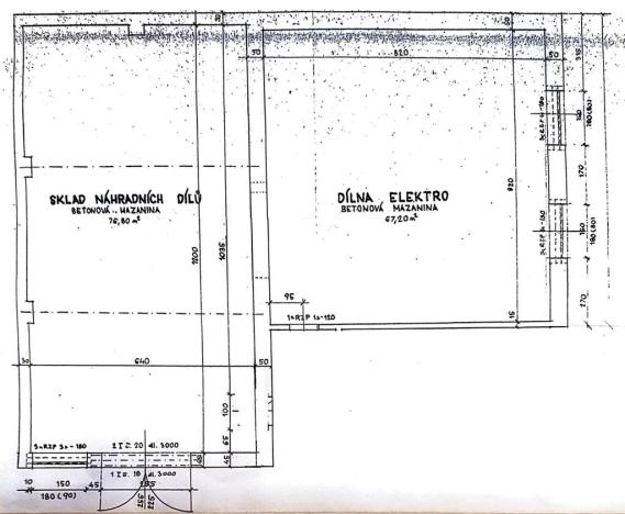 Pronájem skladu, Ivančice, Tovární, 144 m2
