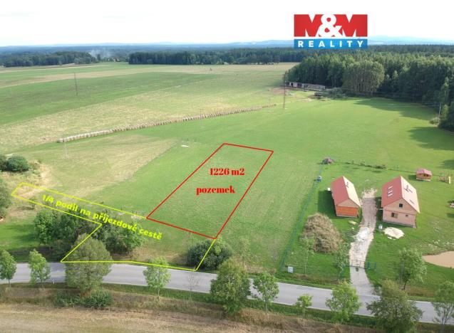 Prodej pozemku pro bydlení, Suchdol nad Lužnicí, 1226 m2