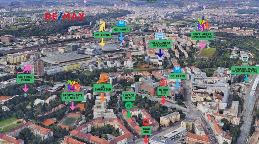 Prodej bytu 2+kk, Praha - Vysočany, Špitálská, 57 m2