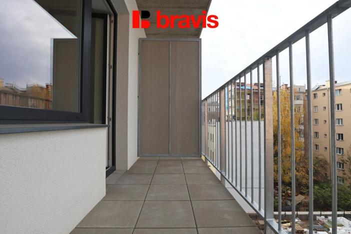 Pronájem bytu 1+kk, Brno - Zábrdovice, Spolková, 31 m2