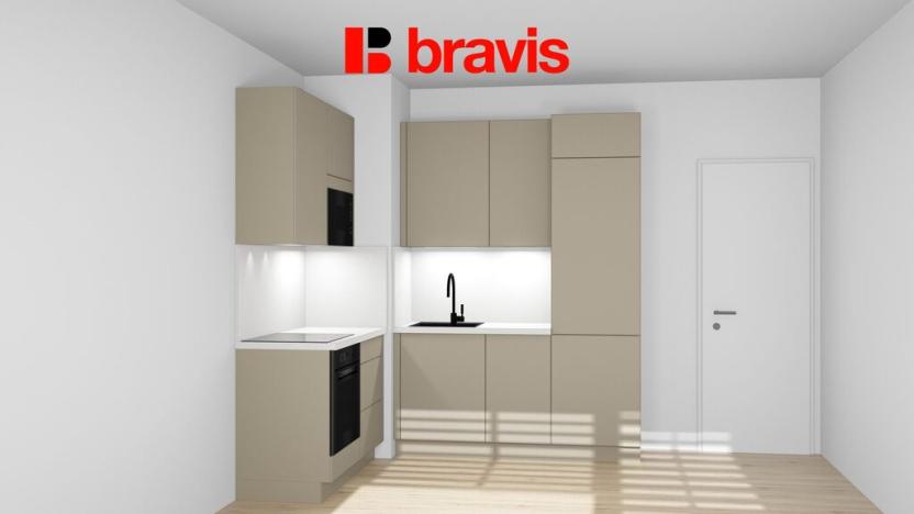 Pronájem bytu 1+kk, Brno - Zábrdovice, Spolková, 31 m2