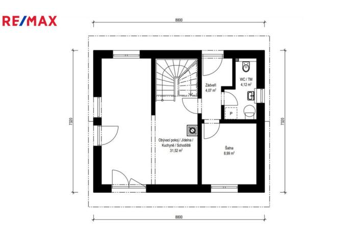 Prodej domu na klíč, Stavěšice, 92 m2