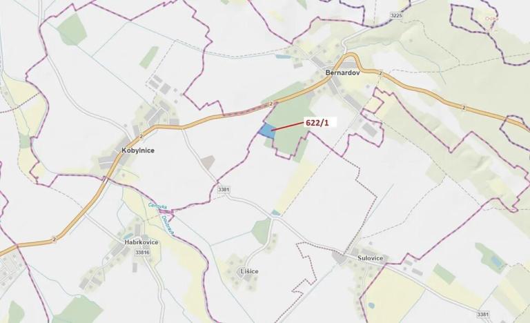 Dražba lesa, Bernardov, 12017 m2