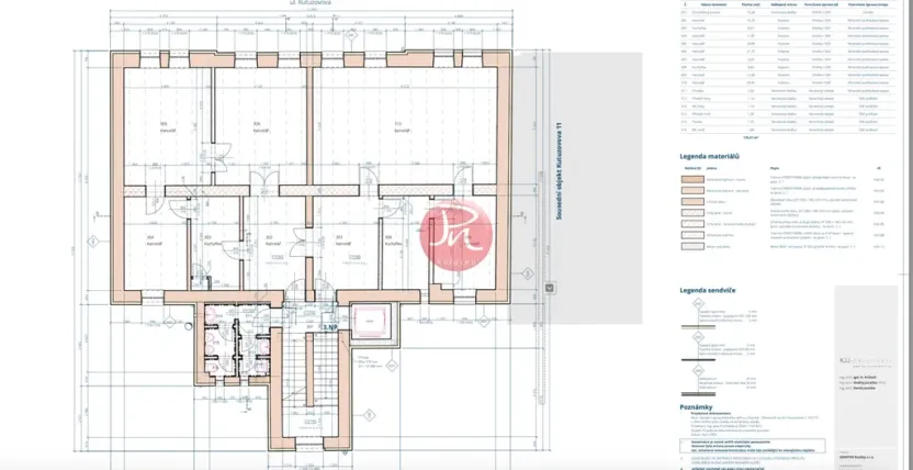 Pronájem kanceláře, Ostrava, Kutuzovova, 161 m2
