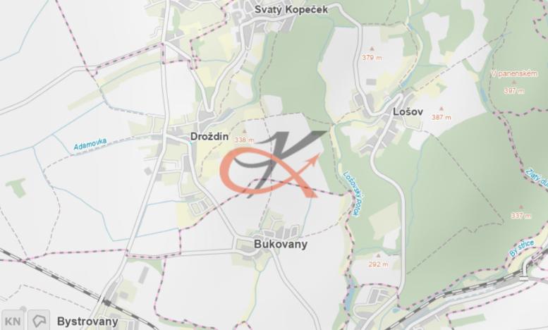 Prodej pozemku, Olomouc - Droždín, 25537 m2