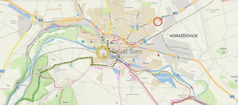 Pronájem bytu 2+1, Horažďovice, Na Vápence, 52 m2