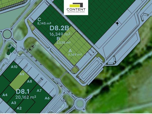 Pronájem výrobních prostor, Kozomín, 2157 m2