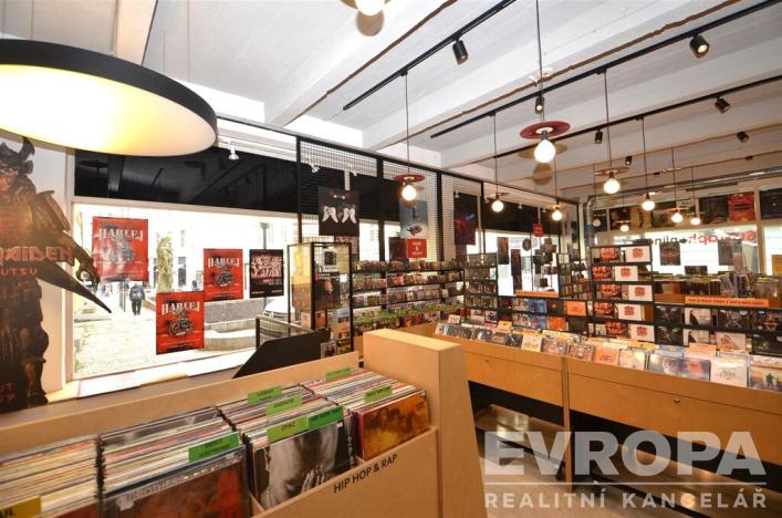 Pronájem obchodního prostoru, Praha - Nové Město, Jungmannovo náměstí, 201 m2