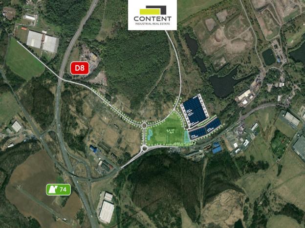 Pronájem výrobních prostor, Ústí nad Labem - Všebořice, Podhoří, 6179 m2