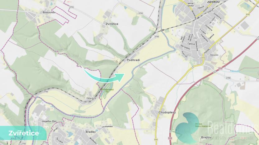 Prodej podílu 3/4 pole, Bakov nad Jizerou, 1908 m2