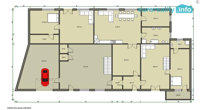 Prodej rodinného domu, Chodová Planá, Pivovarská, 274 m2