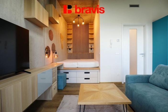 Pronájem bytu 1+kk, Brno - Horní Heršpice, Bohunická, 35 m2