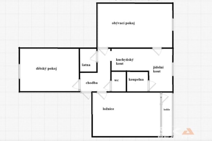 Prodej bytu 3+1, Louny, Přemyslovců, 80 m2