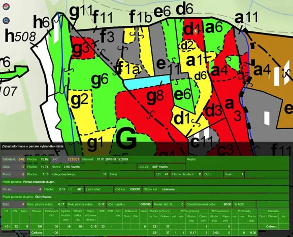 Prodej lesa, Leskovec, 11334 m2