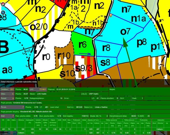 Prodej lesa, Lhota u Vsetína, 7226 m2