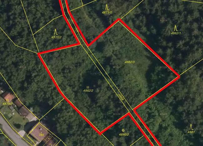 Prodej louky, Halenkov, 3970 m2