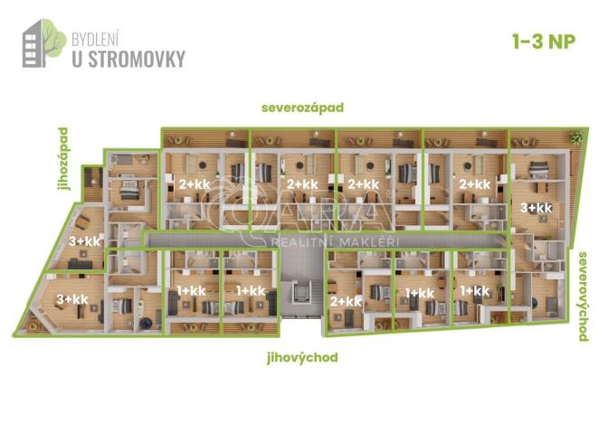 Prodej bytu 4+kk, České Budějovice, 101 m2
