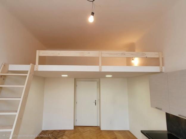 Pronájem bytu 1+kk, Praha, Svobodova, 30 m2