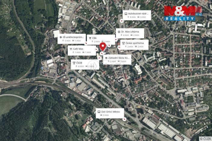 Prodej bytu 2+kk, Ústí nad Orlicí, Sychrova, 54 m2