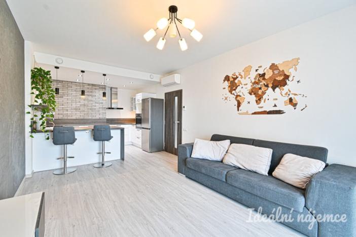 Pronájem bytu 2+kk, Brno - Pisárky, Poříčí, 57 m2