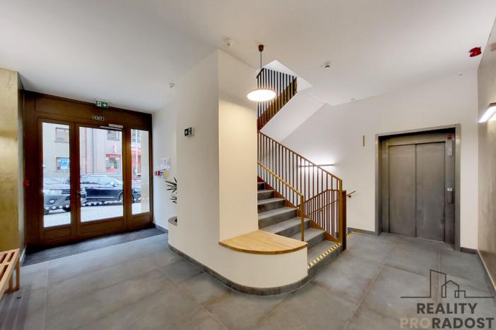 Pronájem bytu 2+kk, Brno - Veveří, Slovákova, 54 m2