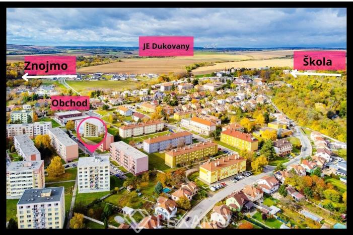 Prodej bytu 3+1, Moravský Krumlov, Sídliště, 59 m2