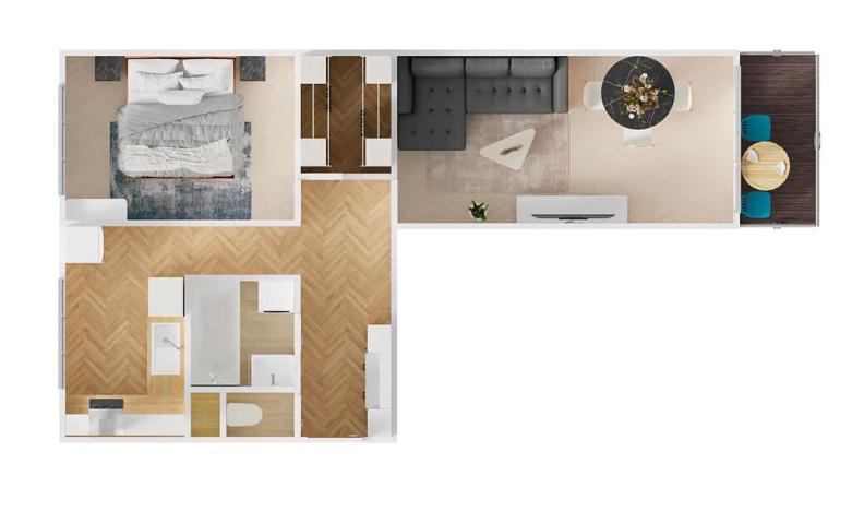 Prodej bytu 2+1, Ostrava, Mánesova, 55 m2