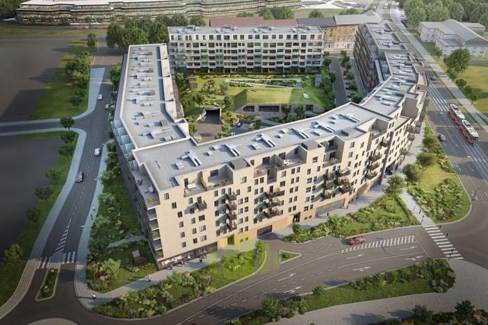 Pronájem bytu 1+kk, Olomouc, Camilla Sitteho, 27 m2