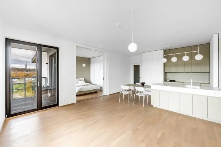 Pronájem bytu 2+kk, Praha - Holešovice, Sanderova, 60 m2