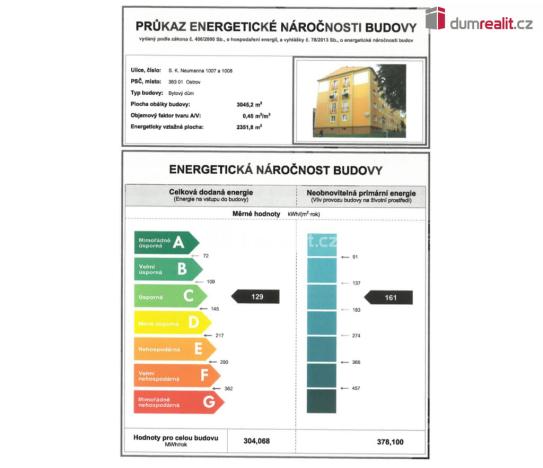 Pronájem bytu 2+1, Ostrov, S. K. Neumanna, 65 m2