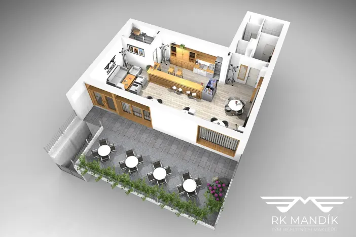 Prodej obchodního prostoru, Odolena Voda, K Cukrovaru, 90 m2