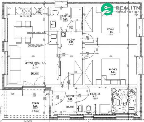 Prodej pozemku pro bydlení, Vlastějovice, 862 m2