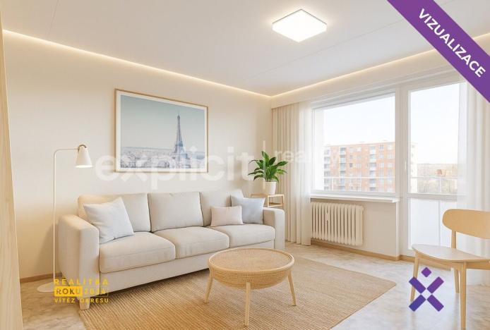 Prodej bytu 3+1, Brno - Židenice, Bzenecká, 72 m2