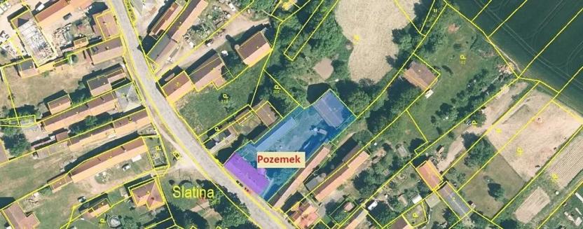 Prodej pozemku pro bydlení, Slatina, 5474 m2