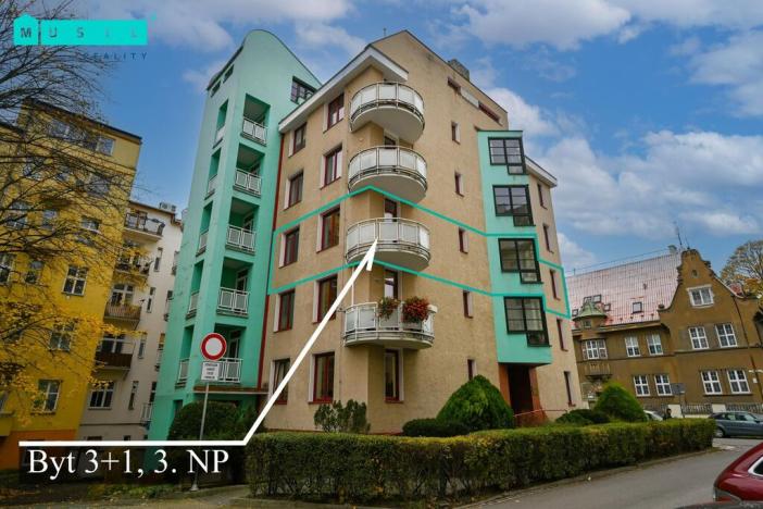 Pronájem bytu 3+1, Olomouc, Bezručova, 119 m2