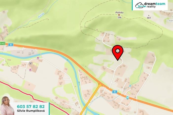 Prodej pozemku pro bydlení, Prostřední Bečva, 3034 m2