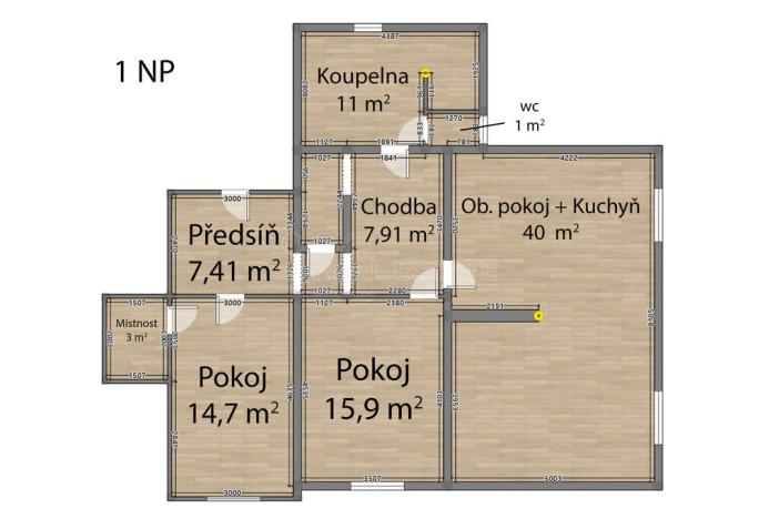 Prodej rodinného domu, Stříbro - Milíkov, 162 m2