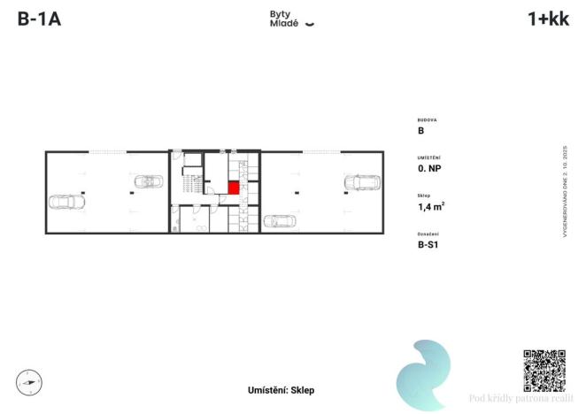 Prodej bytu 1+kk, České Budějovice - České Budějovice 5, 25 m2