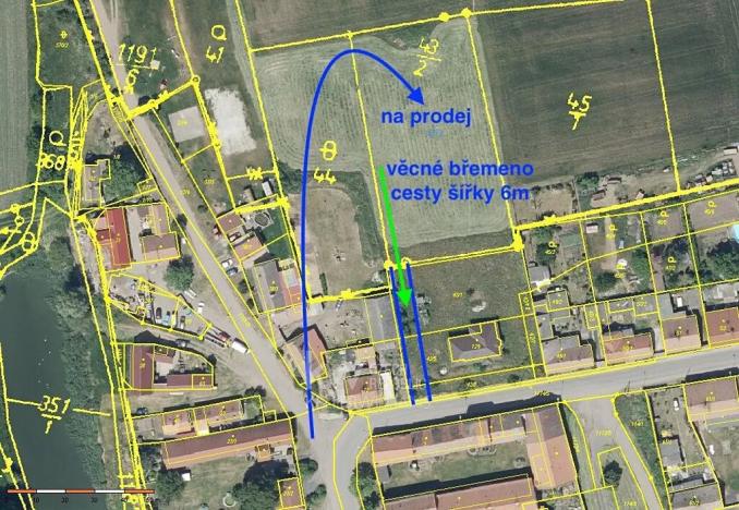 Prodej pozemku pro bydlení, Postoloprty, 3500 m2
