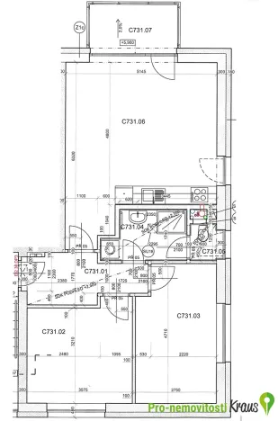 Pronájem bytu 3+kk, Hořovice, Kopřivová, 67 m2