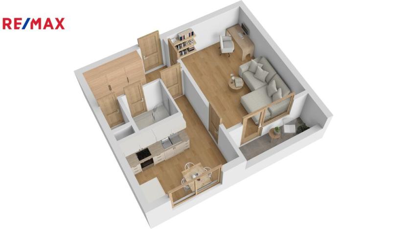 Prodej bytu 1+1, Hradec Králové, Truhlářská, 35 m2