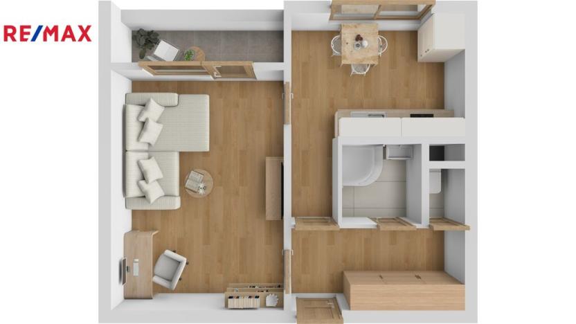 Prodej bytu 1+1, Hradec Králové, Truhlářská, 35 m2