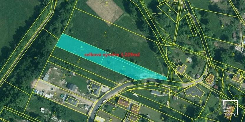 Prodej pozemku pro bydlení, České Budějovice, 3229 m2