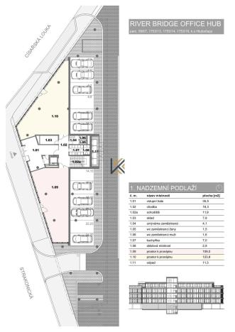 Pronájem obchodního prostoru, Praha, Strakonická, 109 m2