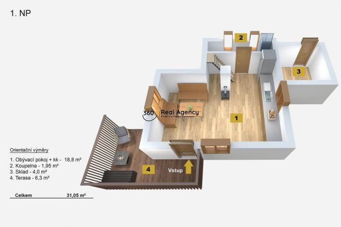 Prodej chaty, Slapy, 52 m2